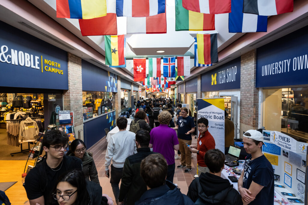 Campus Information hosts 2023 Winterfest, a student org fair, for students to learn more about clubs and opportunities
